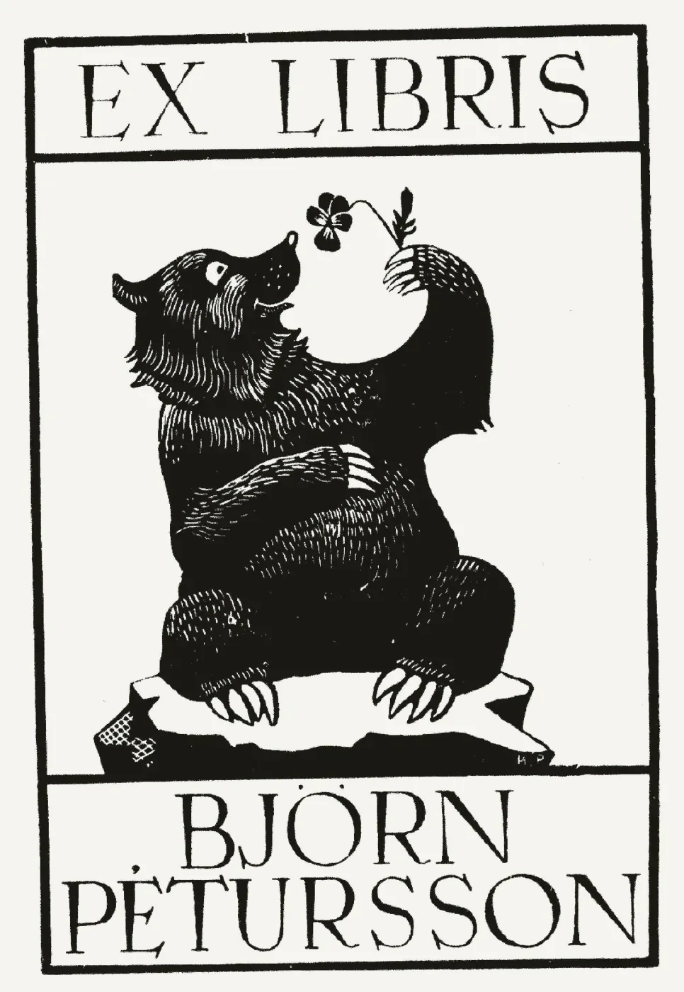 Bókmerki: Björn Pétursson, verslunarstjóri