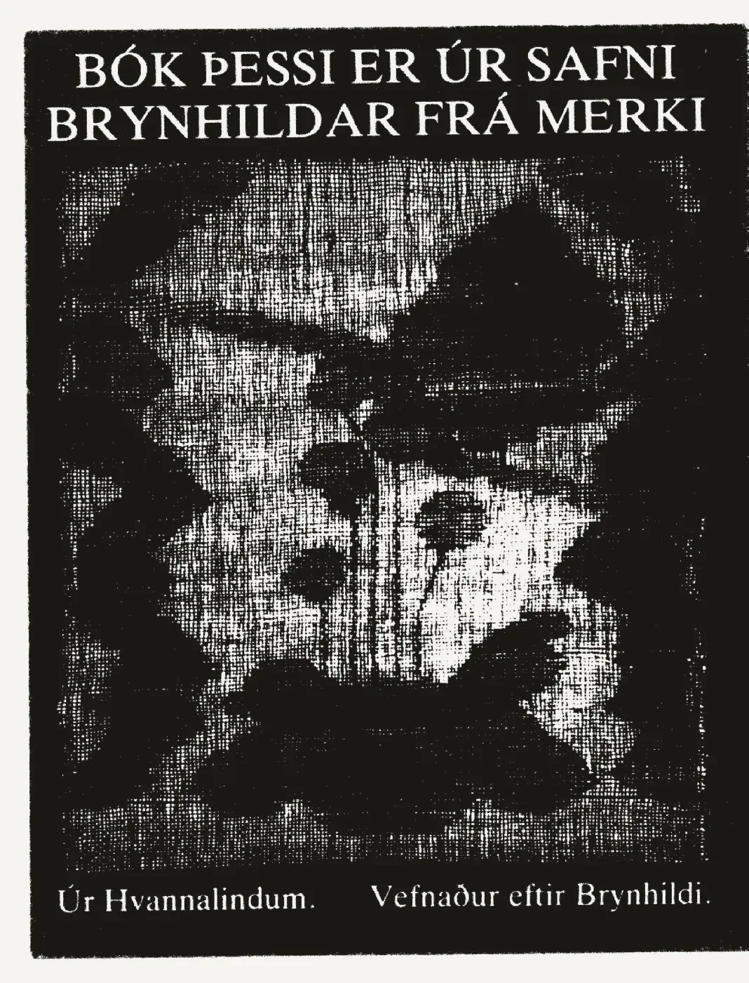 Bókmerki: Brynhildur Stefánsdóttir