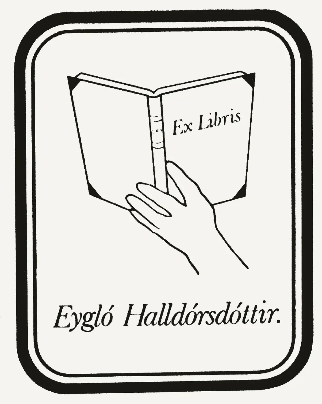 Bókmerki: Eygló Halldórsdóttir