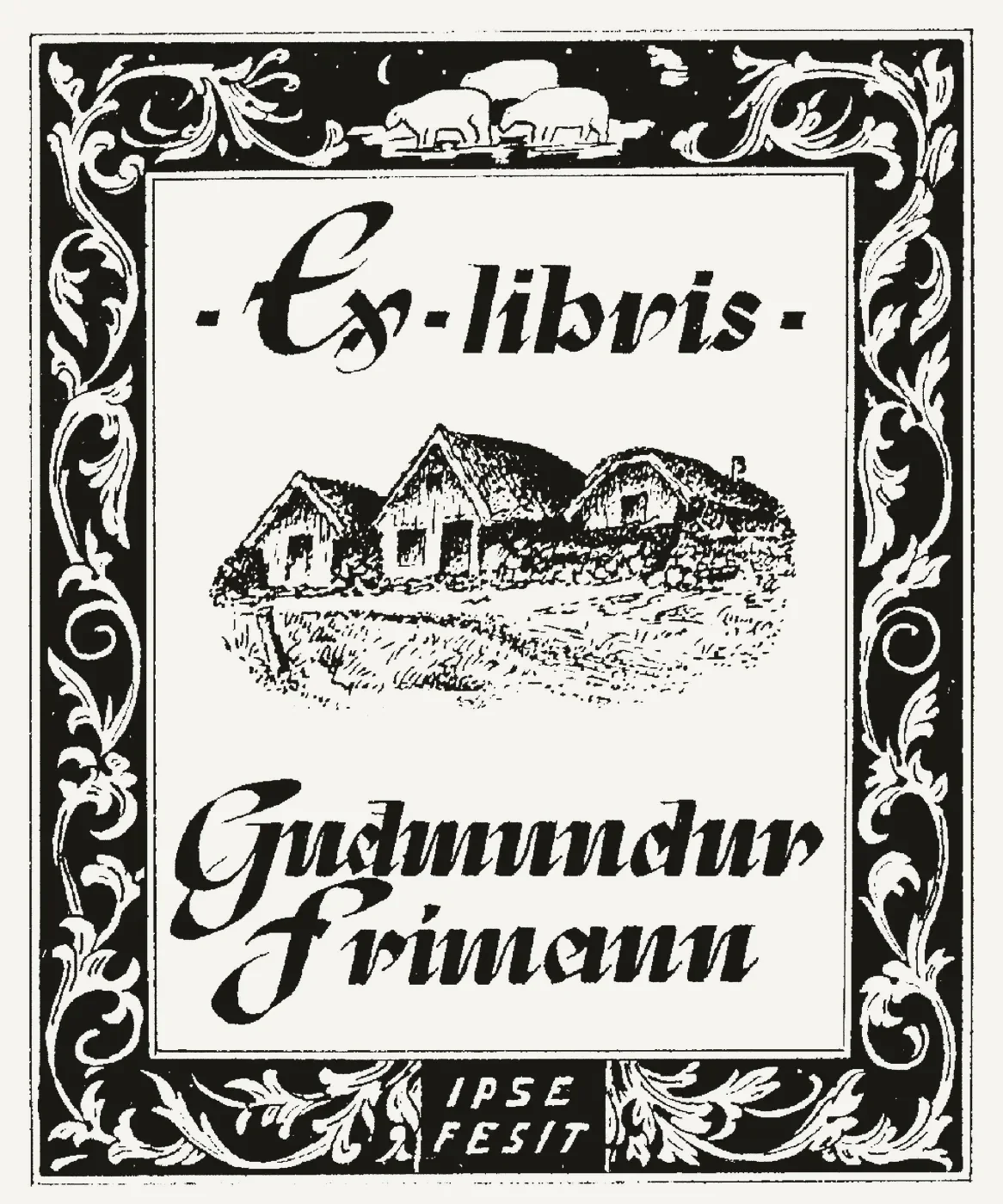 Bókmerki: Guðmundur Frímann, rithöfundur