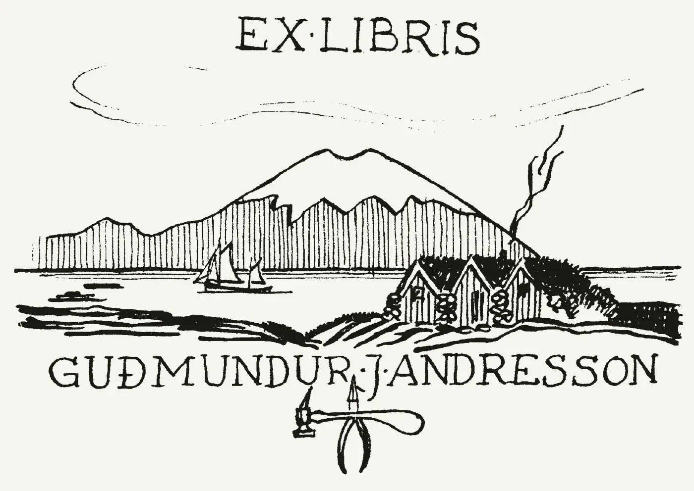 Bókmerki: Guðmundur J. Andrésson