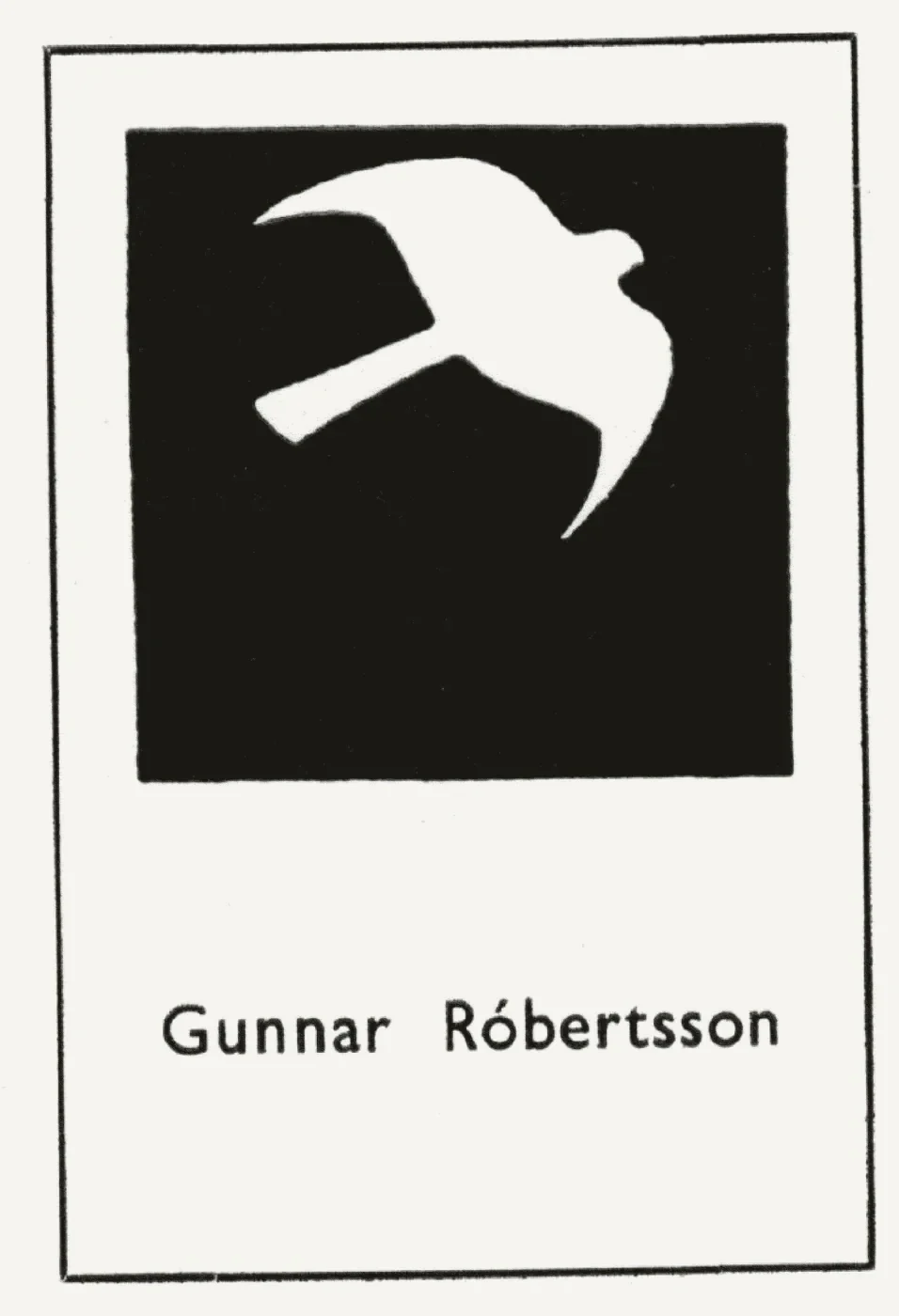 Bókmerki: Gunnar Róbertsson, leikstjóri