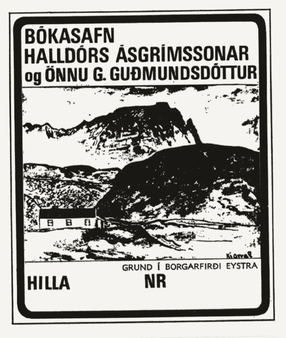 Bókmerki: Halldór Ásgrímsson, alþingismaður, Anna G. Guðmundsdóttir
