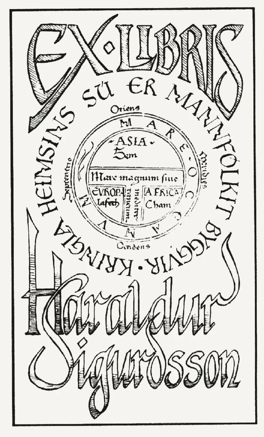 Bókmerki: Haraldur Sigurðsson, bókavörður