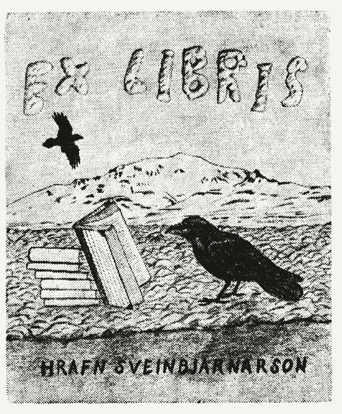 Bókmerki: Hrafn Sveinbjarnarson, bókavörður