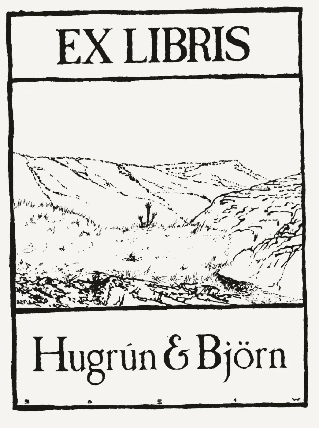 Bókmerki: Hugrún Rafnsdóttir, Björn Westergren