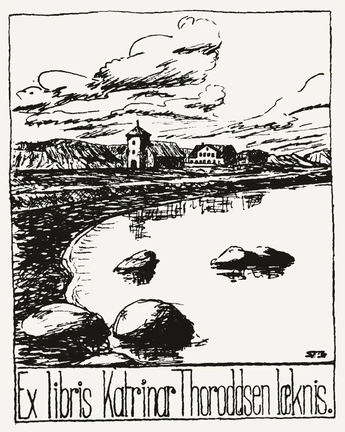 Bókmerki: Katrín Thoroddsen, læknir