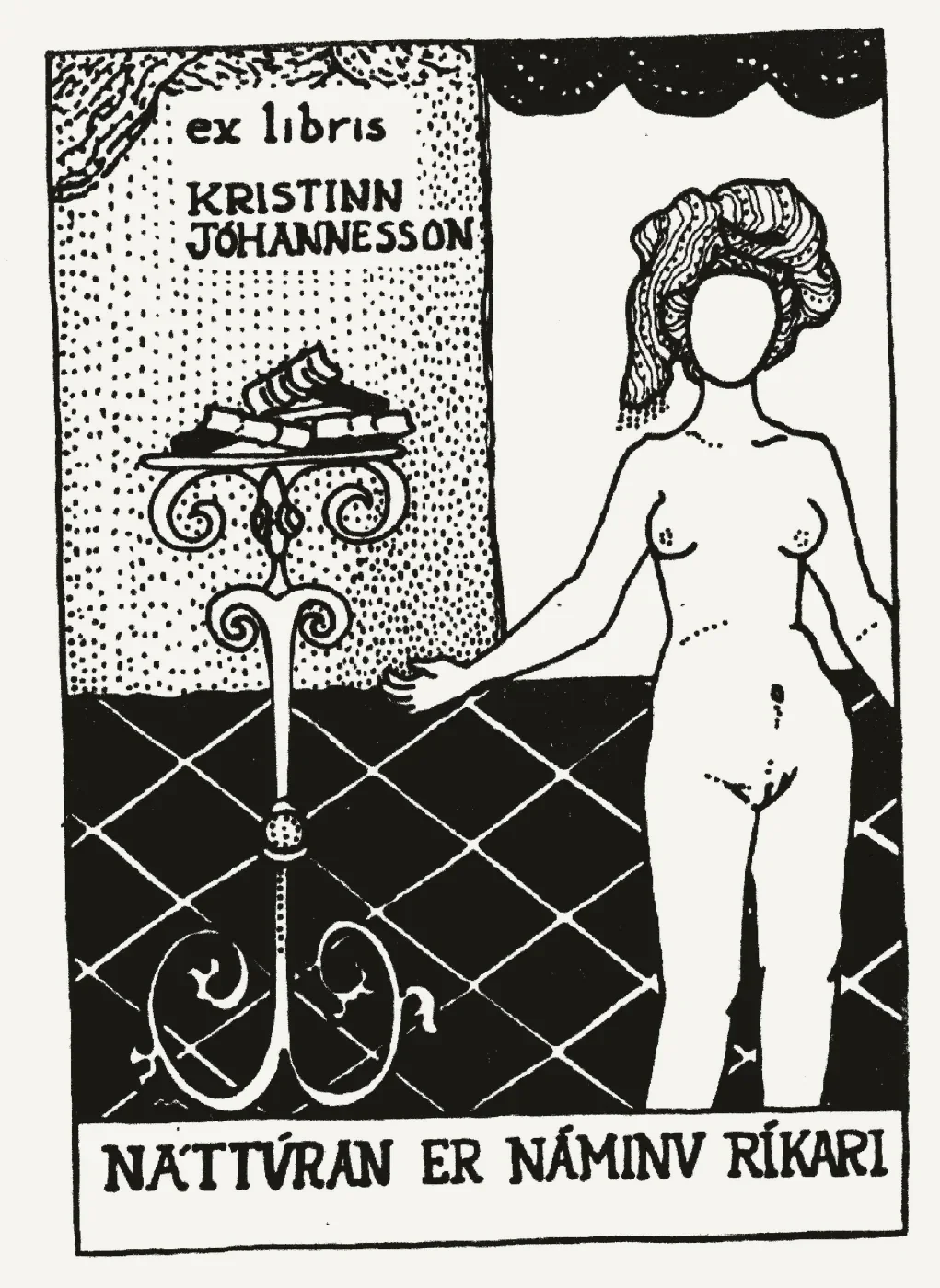 Bókmerki: Kristinn Jóhannesson, cand. mag