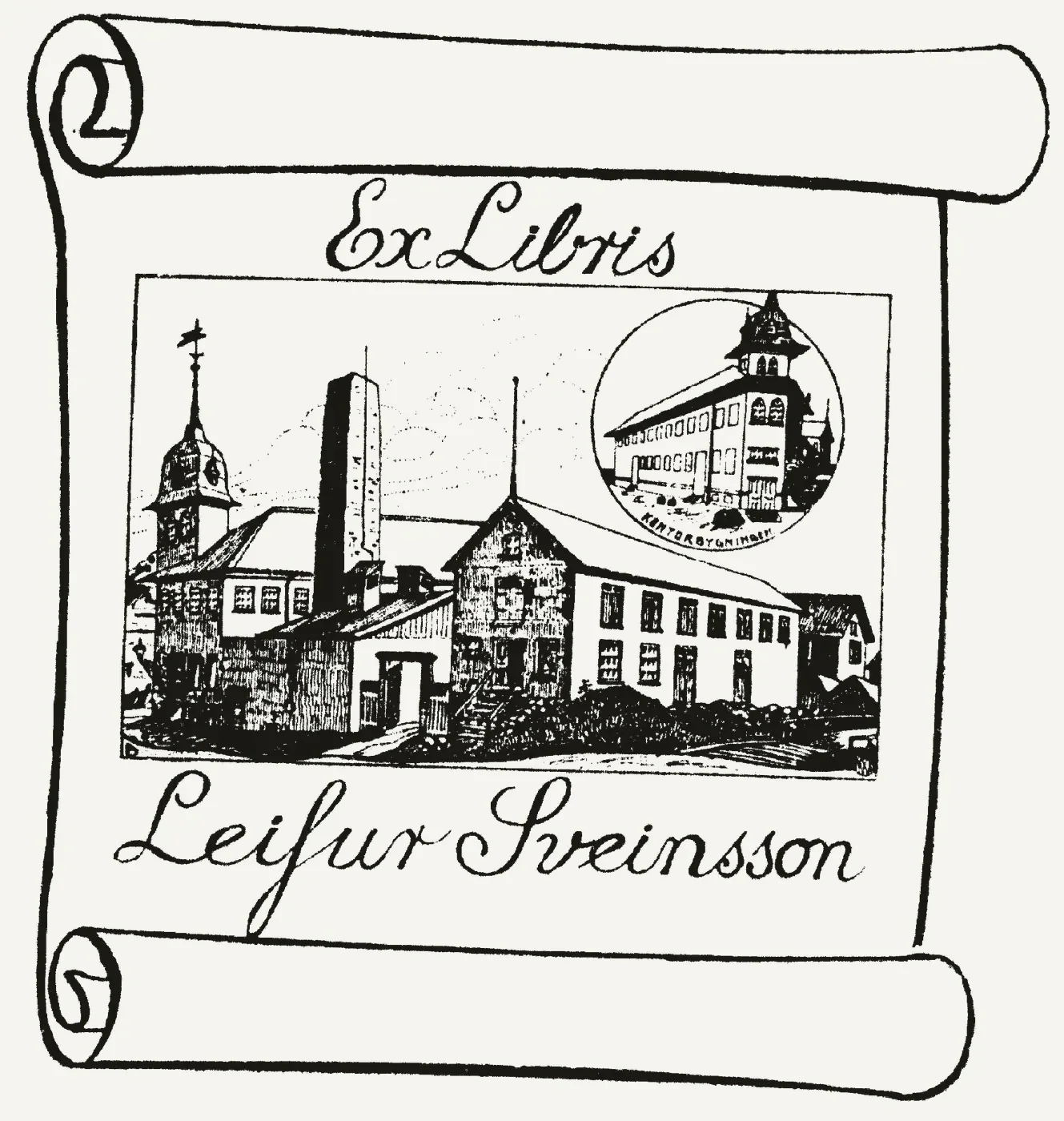 Bókmerki: Leifur Sveinsson