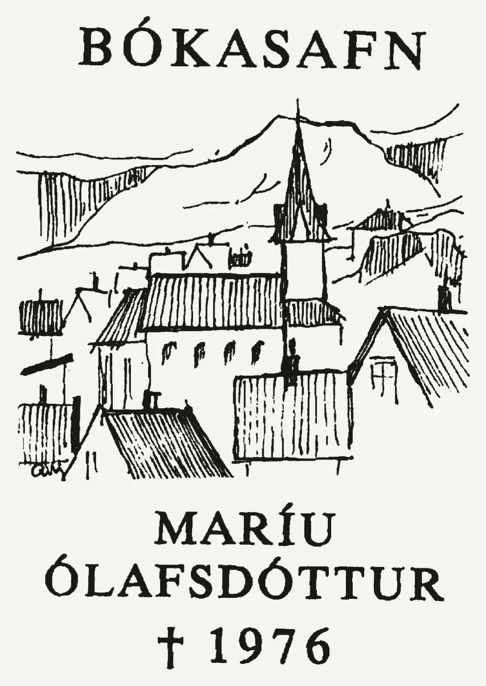 Bókmerki: María Ólafsdóttir, starfsmaður sparisjóðs