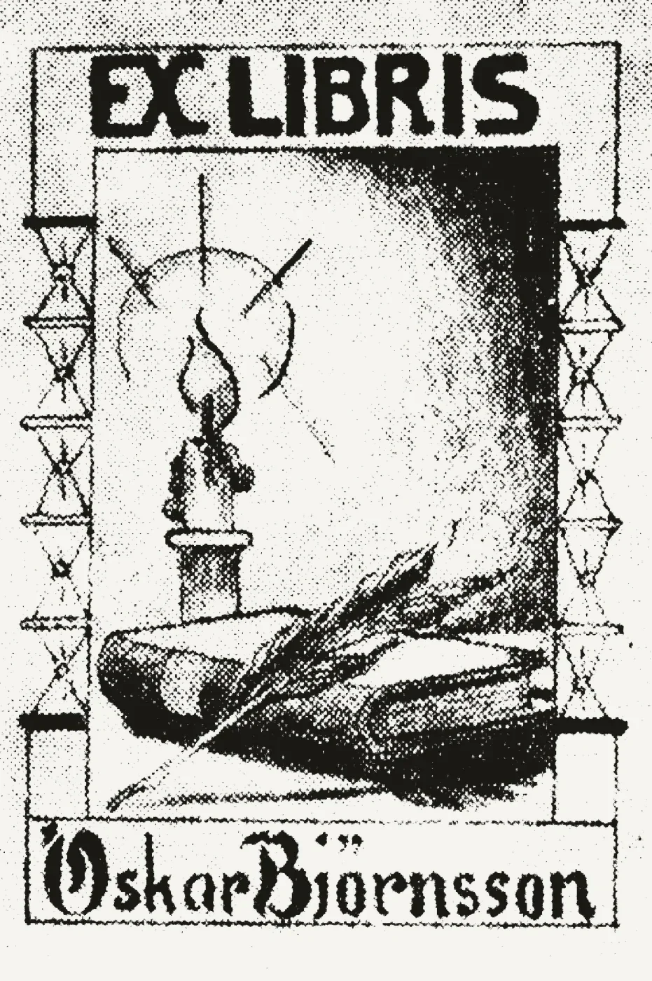 Bókmerki: Óskar Björnsson
