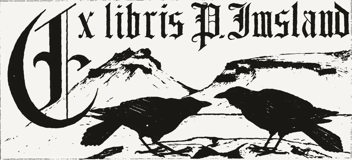 Bókmerki: Páll Imsland, jarðfræðingur