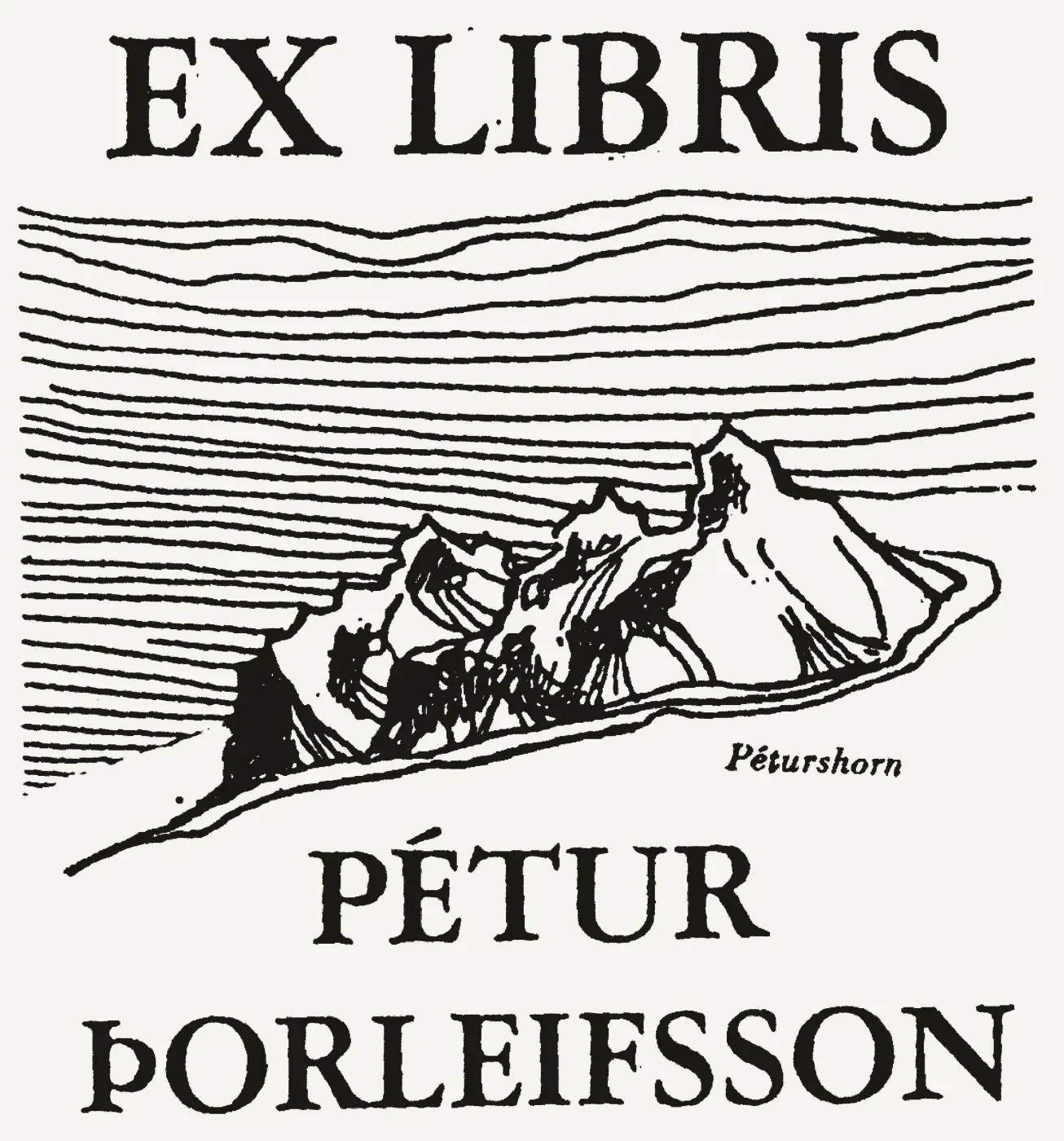 Bókmerki: Pétur Þorleifsson, ferðagarpur