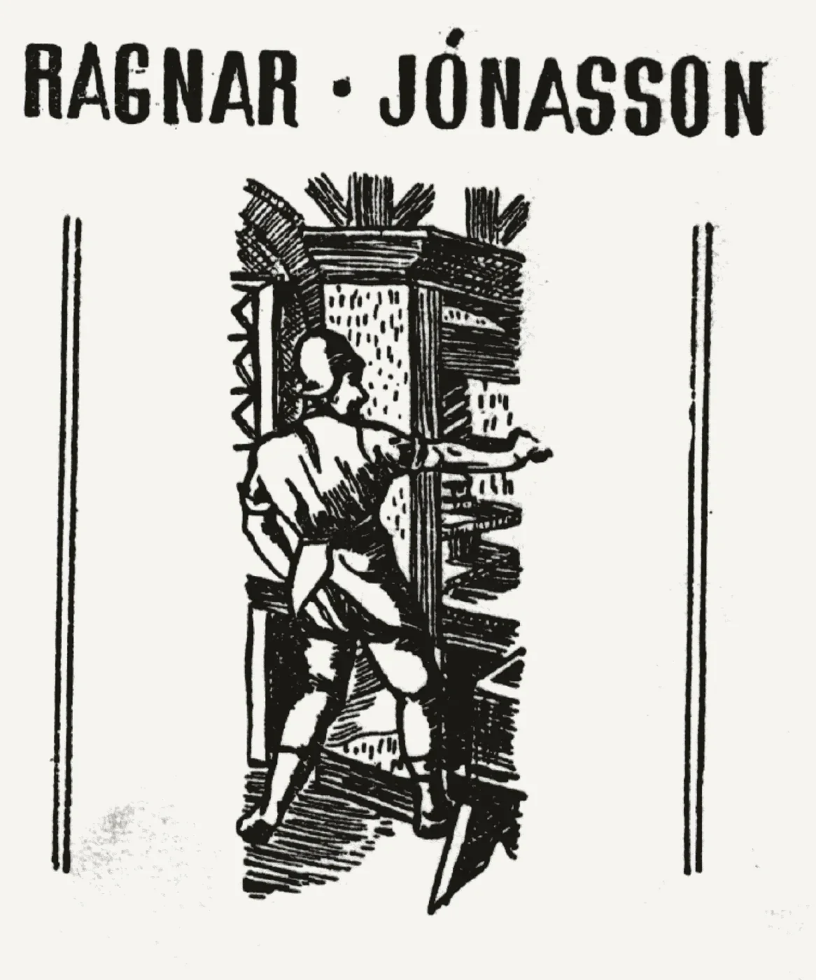 Bókmerki: Ragnar Jónasson, prentari