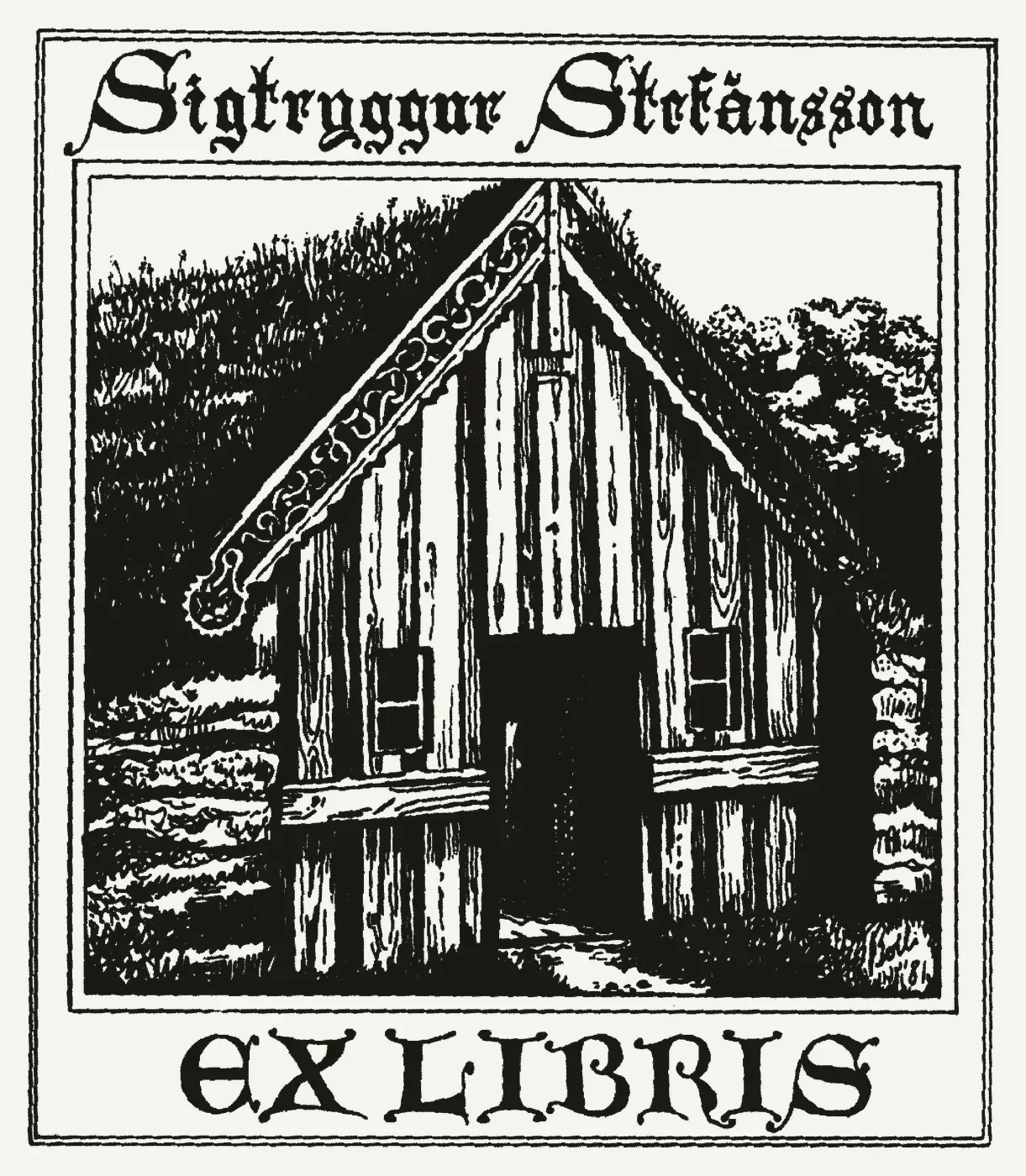 Bókmerki: Sigtryggur Stefánsson