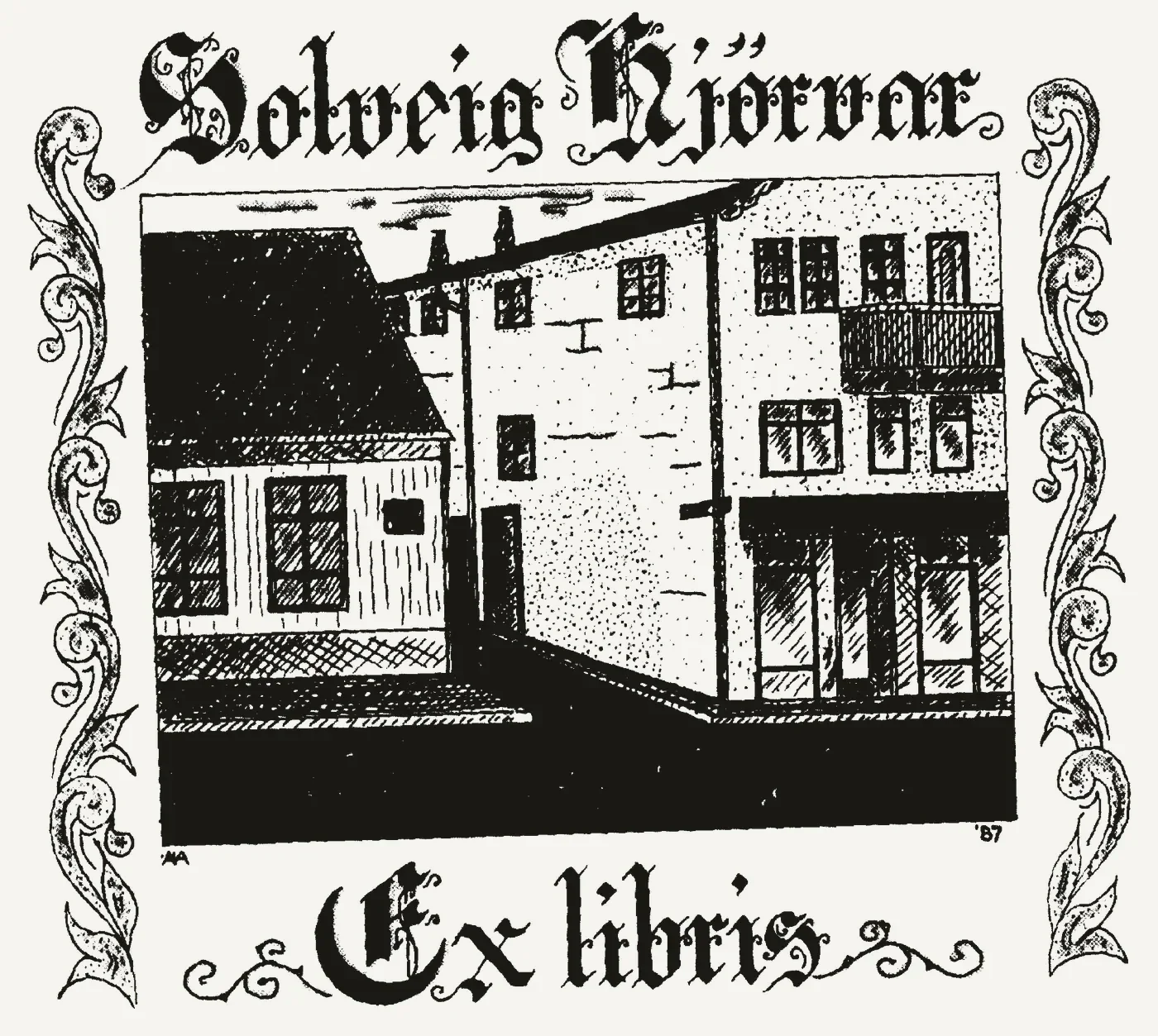 Bókmerki: Sólveig Hjörvar