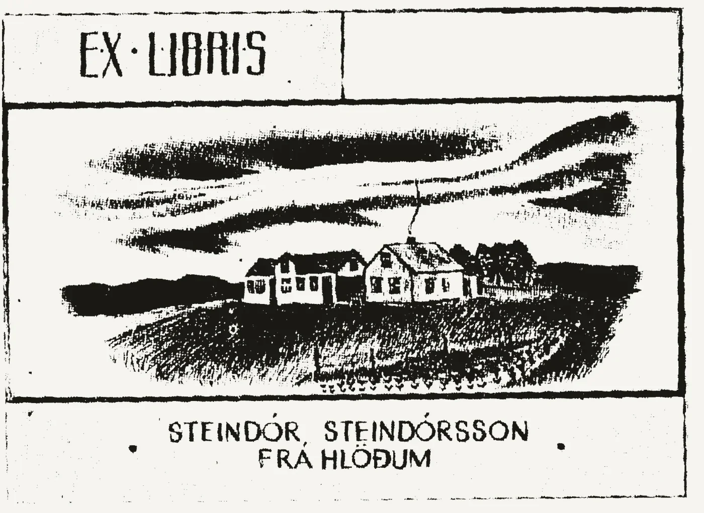 Bókmerki: Steindór Steindórsson frá Hlöðum, skólameistari MA