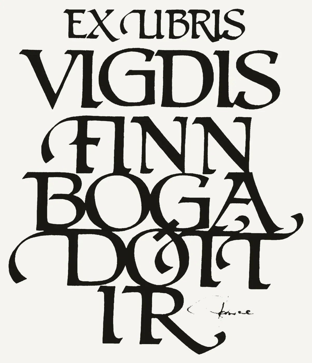 Bókmerki: Vigdís Finnbogadóttir, forseti, f. 1930